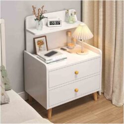 Tủ Đầu Giường Trắng 40cm Tiện Dụng