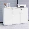 Tủ Hồ Sơ Trắng 120cm Dạng Thấp